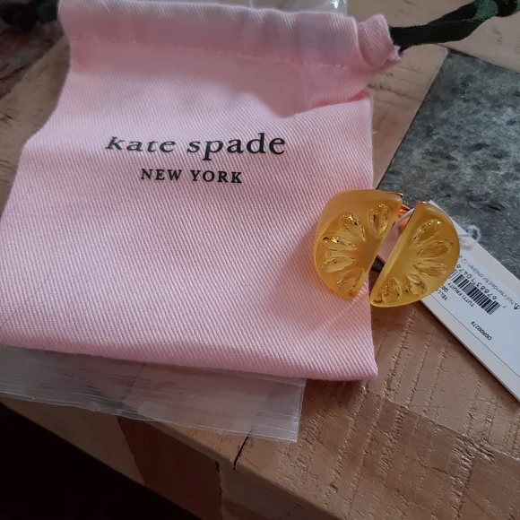 NWT kate spade tutti fruity lemon ring - Picture 2 of 4